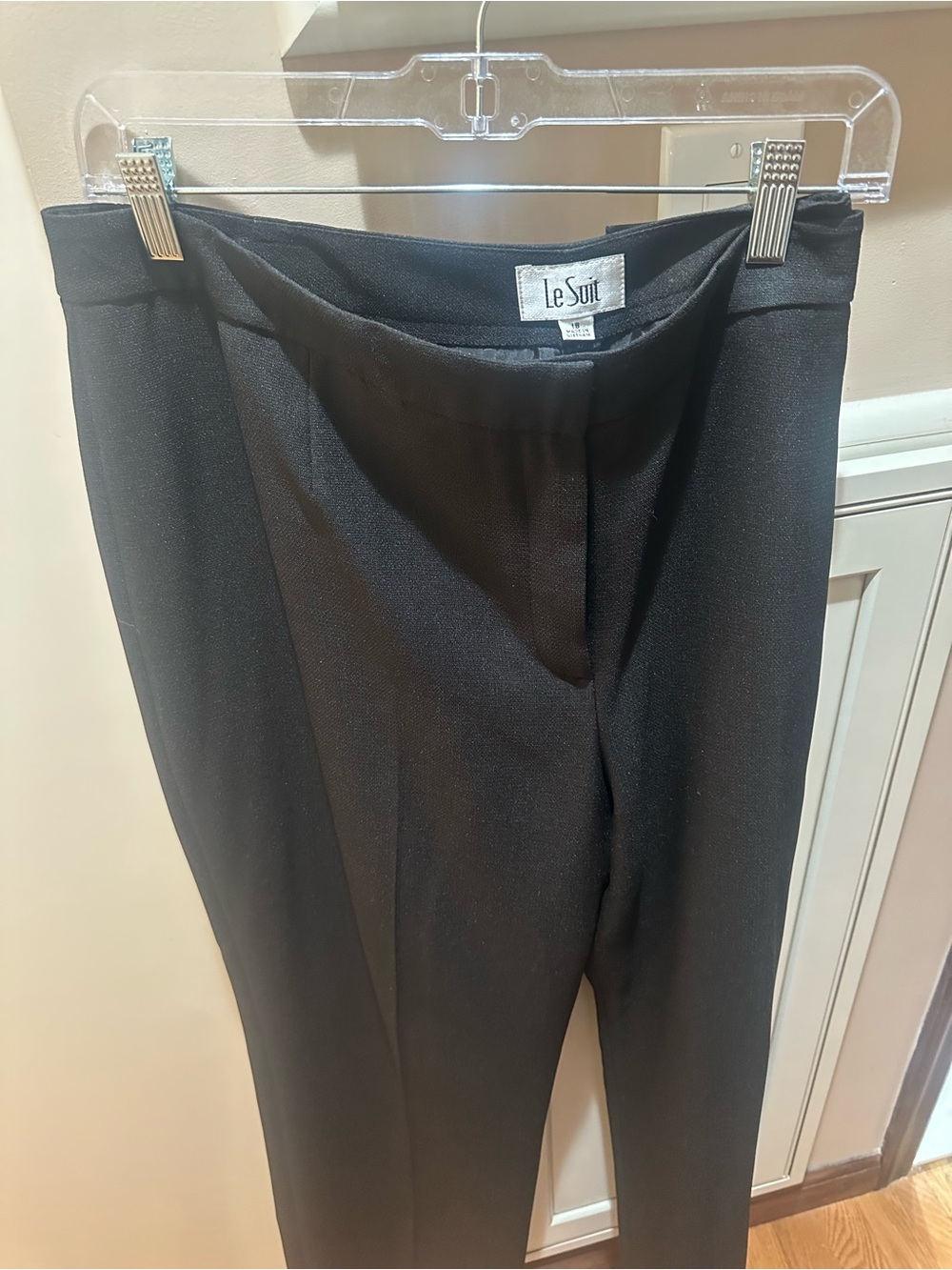Le Suit Black Women's Dress Trousers